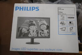 Computerskærm 21½" PHILLIPS Model: 223V5LHSB2/00