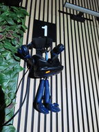 VR sæt, 43"  monitor, VR Headset, HTC VIVE PRO EYE HMD, 2 stk. HTC Controller