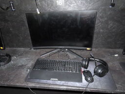 27" curved gaming monitor, ASROCK PHANTOM GAMING pg27f15rs1a 