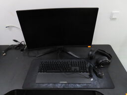 27" curved gaming monitor, ASROCK PHANTOM GAMING pg27f15rs1a 