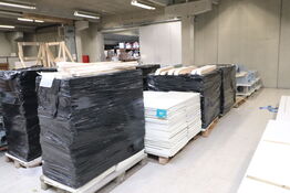 Ca. 500m2 Rockfon lofter 