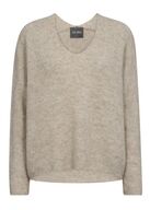 MMThora V-neck Knit NOOS MOS MOSH Str.: L