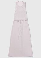 Molina Crinkled Dress WOOD WOOD Str.: 40