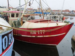 55 fod spejlgattet hæktrawler, stålbåd, byggeår 1985