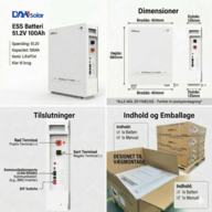 5 kwh Batterier til hjemmet eller virksomheden