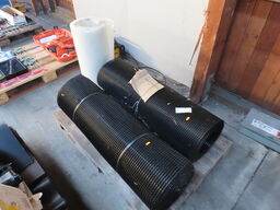 2 stk græsarmering og plastrulle