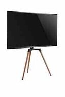 Sinox TV gulvstand 3 Feet Black SWB 7220 50"- 65" 
