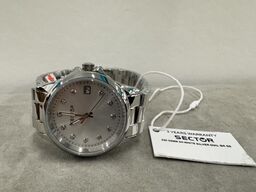 Armbåndsur SECTOR 230 32MM 3H WHITE SILVER DIAL BR SS