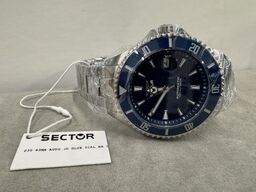 Armbåndsur SECTOR 230 43MM AUTO 3H BLUE DIAL BR