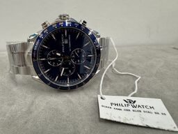 Armbåndsur PHILIP WATCH BLAZE 44MM CHR BLUE DIAL BR SS