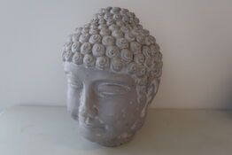 Udendørs Beton hoved - TUNGT