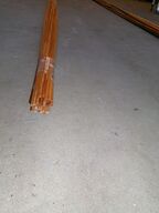 32 stk. rundstokke, Ø 8mm