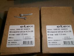 2 ks Windpanel skruer