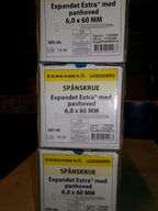 3 ks spånskruer, udendørs