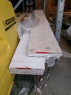 8 stk. eternitplanker med træmønster 181x9 mm