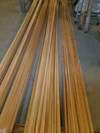 159,6 meter hjørneliste 21x21 mm