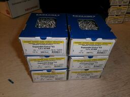 7 ks træskruer, udendørs