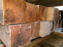 14 stk. 4"x 4" trykimp. stolper