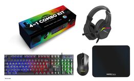 Maxx Tech 4-in-1 Gaming Combo Kit 