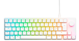 JLT Loop kompakt mekanisk RGB gaming-tastatur (hvid)