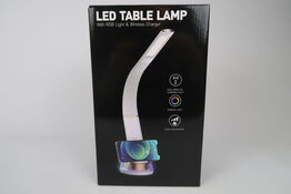 LED table lampe med trådløs lader - Classic