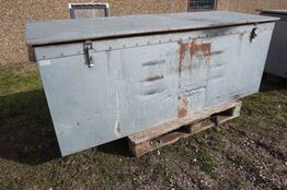 Stor værktøjskasse Galvaniseret opdelt (MOMSFRI) 