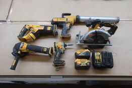 5 stk. elværktøj DEWALT