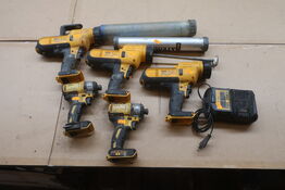 5 stk. elværktøj DEWALT