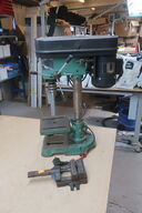 Søjleboremaskine GENERAL og skruestik