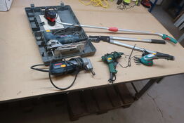 Stiksav, nibbler BOSCH og haveredskaber