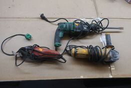 3 stk. el værktøj FEIN, HIKOKI og DEWALT