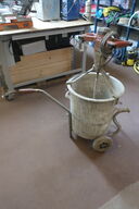 Betonmixer FLEX MXE 1602 med spand og vogn