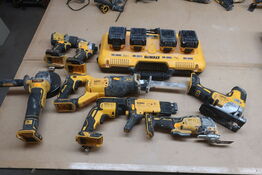 7 stk. elværktøj DEWALT