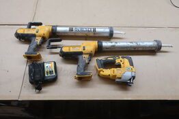 3 stk. elværktøj DEWALT