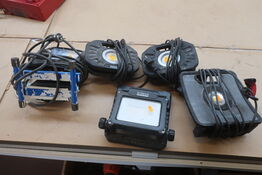 5 stk. led arbejdslamper