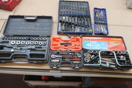 Topnøglesæt og bor