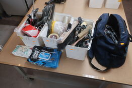 Fugepistoler, spartler,koste m.m.