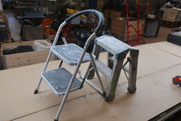 2 stk. trappestiger PARKSIDE og ALULOCK