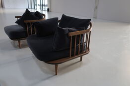 Lænestol &TRADITION Fly SC1 af Space Copenhagen