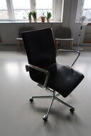 Kontorstol OXFORD lav ryg af Arne Jacobsen