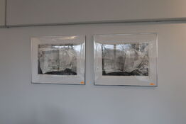 2 stk. litografier