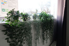 Div. Kunstige planter i krukke