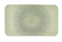 18 stk. Dudson Harvest Grain fad, grøn, 27 x 16 cm