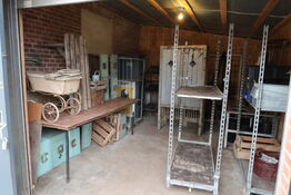 Div. Butiksinventar, reoler, skab, vogne m.m.