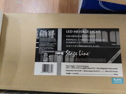 2 Stk. LED Message skilte
