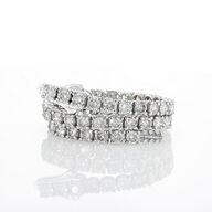 5,71 ct. Diamant tennisarmbånd