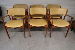 6 stk. armstole Erik Buch