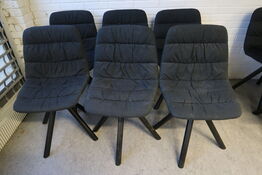 6 stk. stole VICCARBE Maarten Swivel Chair
