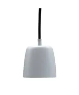 2 stk. loevschall noir hans thyge og co pendel ø 8,5 cm hvid(ubrugt)
