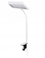 2 stk. livarno home led klemmelampe hvid 41 cm(ubrugt)